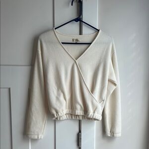 Madewell Cream Knit Sweater